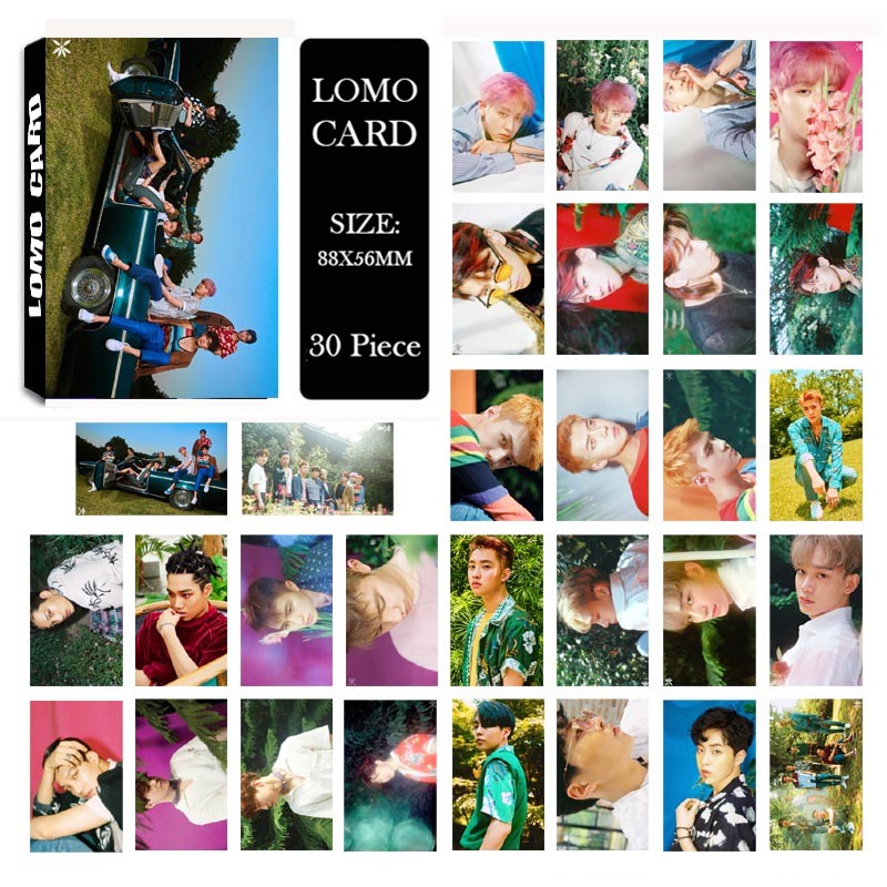 Lomo card nhóm Exo