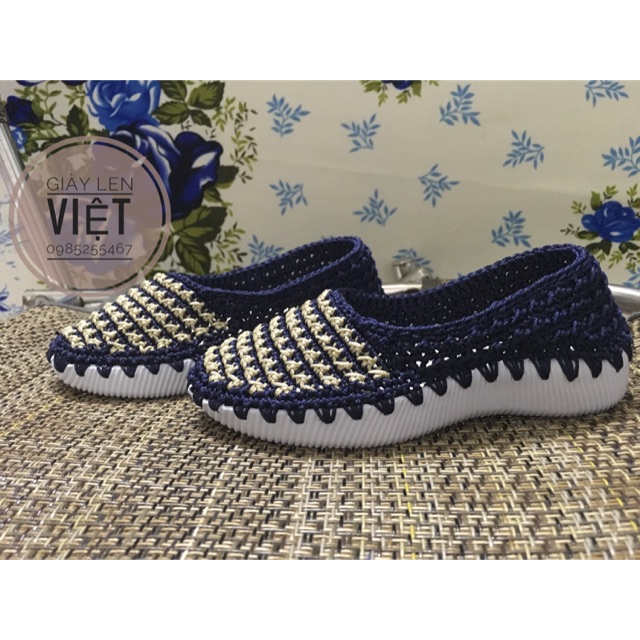 Combo phụ kiện móc giày vân nổi đế bằng