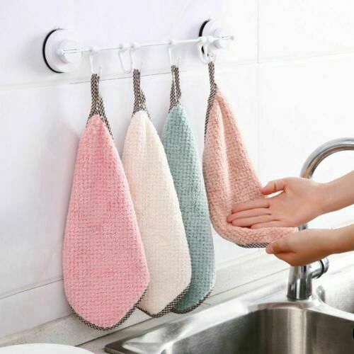 Khăn lau vải nhung san hô siêu thấm hút tiện dụng