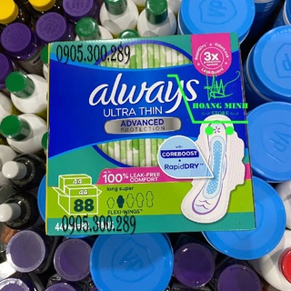 🇺🇸 băng vệ sinh always ultra thin ban ngày 88 miếng - mỹ 🇺🇸