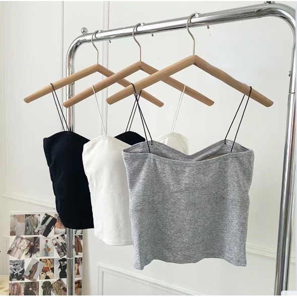 Áo Hai Dây Cổ Chữ V Hở Lưng Gợi Cảm Thời Trang Xuân Hè Cho Nữ