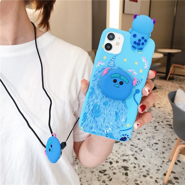 [Tặng Dây Đeo] Ốp Iphone 7 plus/ 8 plus/ Ốp Iphone 11 Hình Cute Dễ Thương | BigBuy360 - bigbuy360.vn