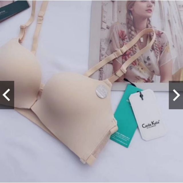 Áo Lót Cài Trước Su Mỏng Không Gọng Mặc Cực Êm