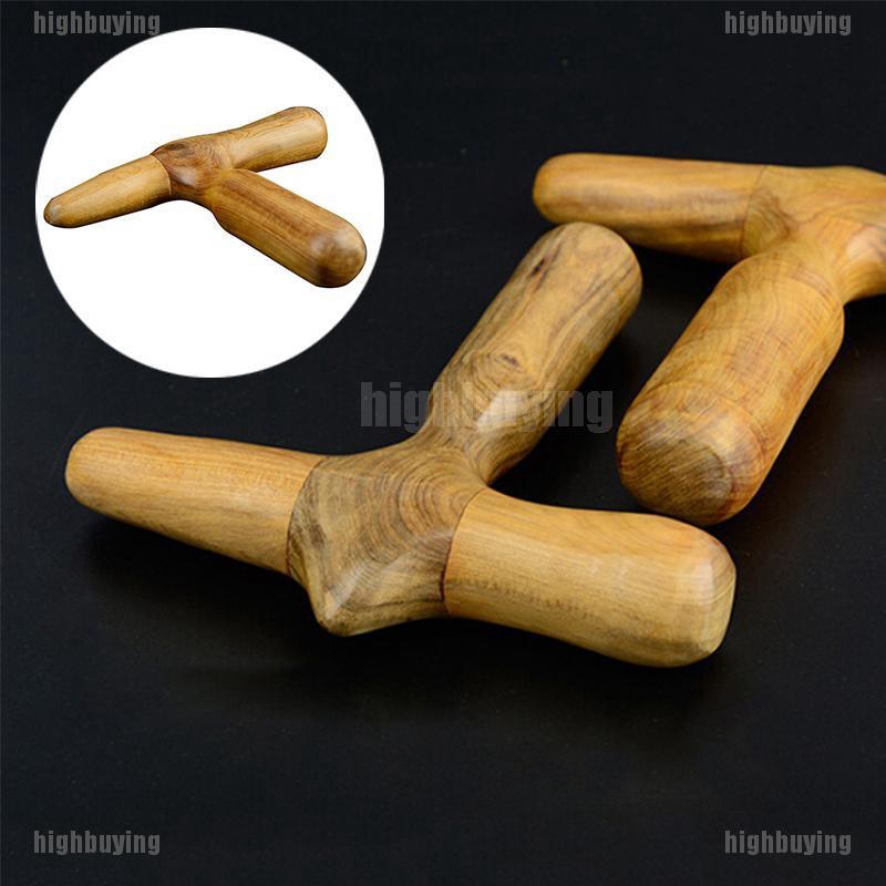 1 Gậy Gỗ Mát Xa Bấm Huyệt Thư Giãn Cơ Thể