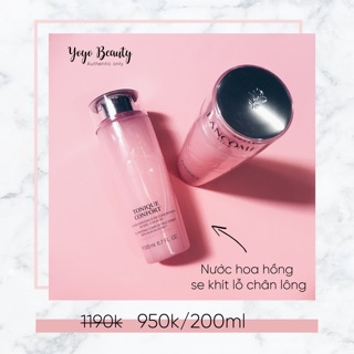 Nước Hoa Hồng Se Khít Lỗ Chân Lông Lancome Tonique Confort