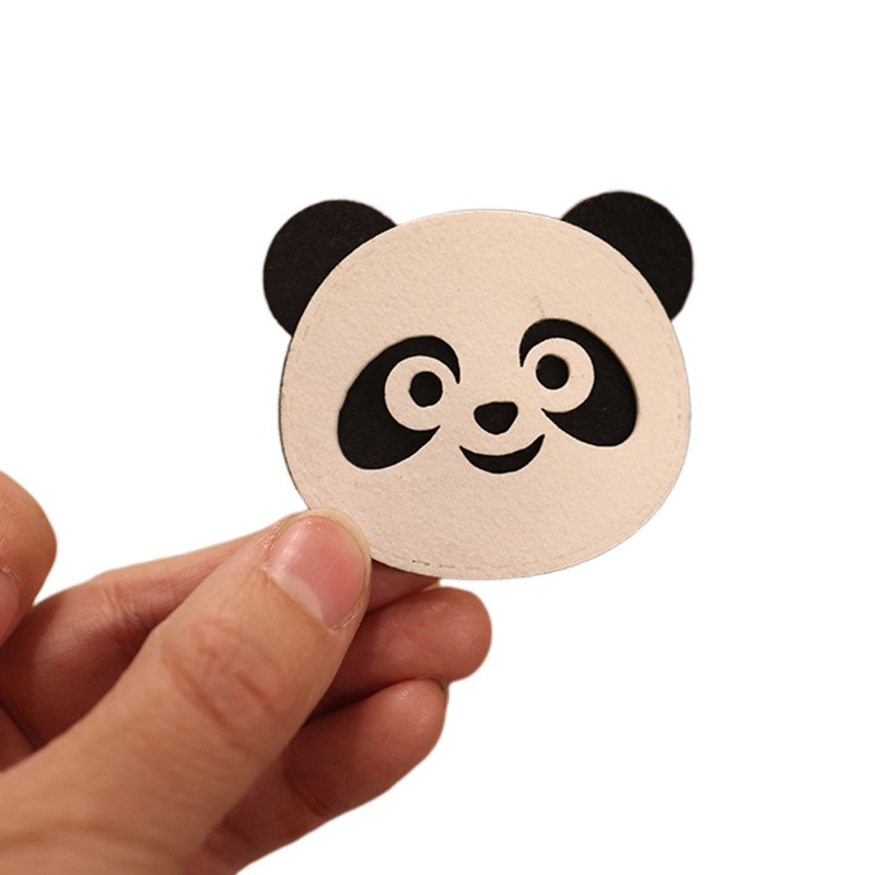 Kẹp Tóc Hình Gấu Trúc Hoạt Hình Nhiều Kiểu Dáng Chống Trượt Cho Bé