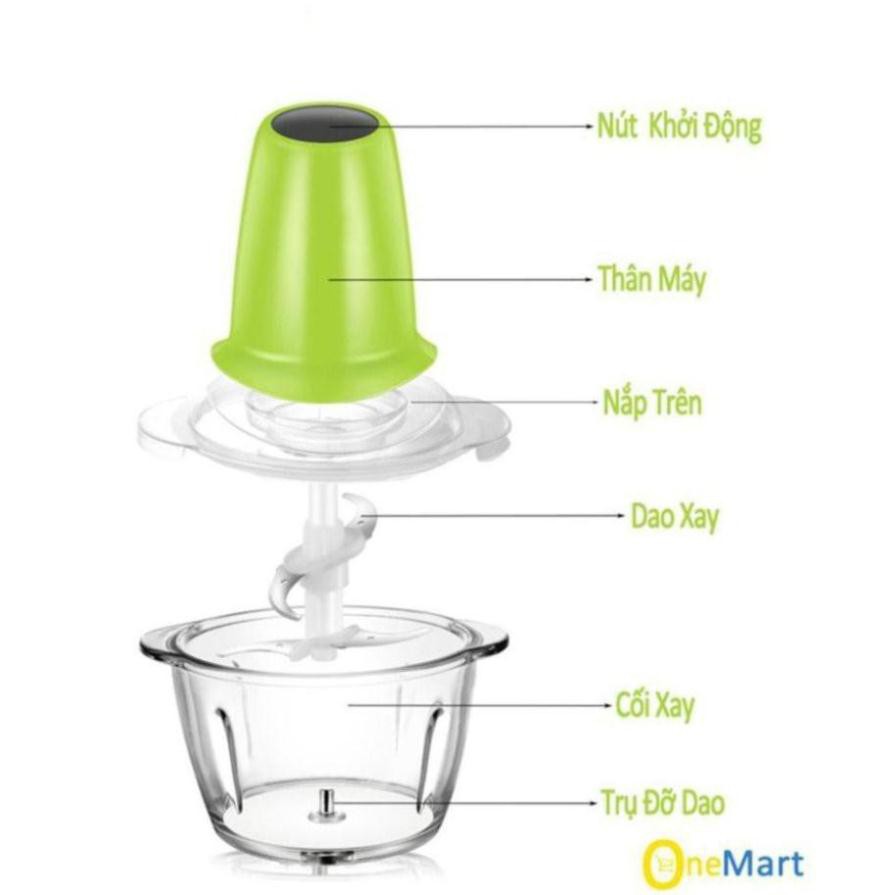 Máy Xay Đa Năng Magic Home Kèm 1 lưỡi thay thế (xay thịt, xay cá, xay hoa quả)