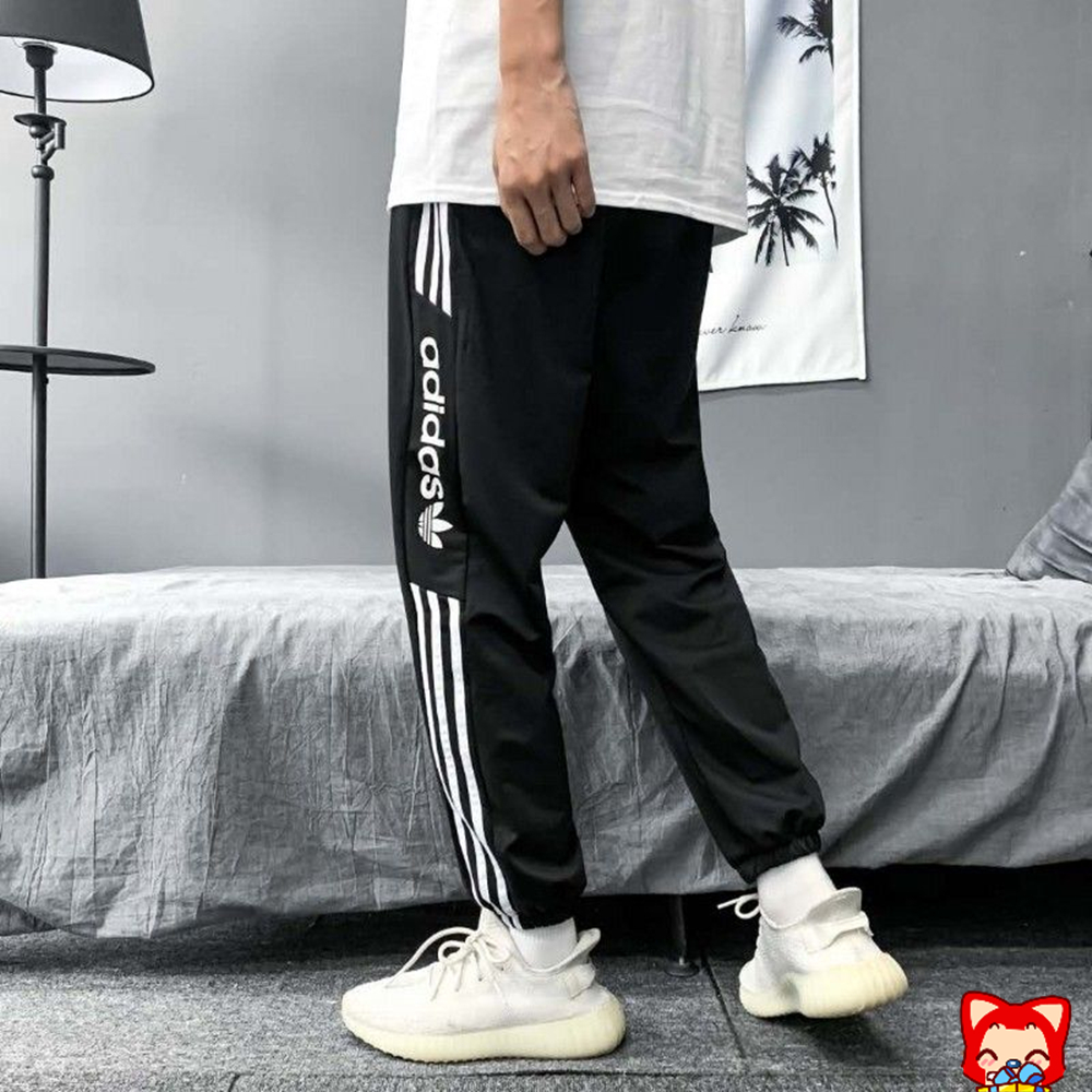 Adidas clover couple outfit pants for men and women trendy loose shorts