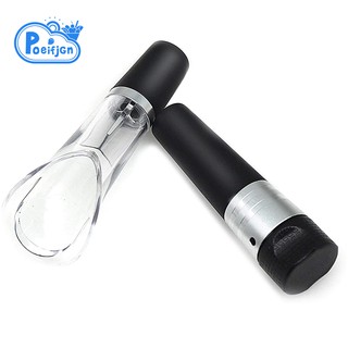 Bộ phụ kiện nắp để rót rượu trong suốt tiện dụng và bền