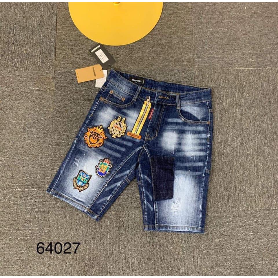 Quần Short Jean Nam ❤️FREESHIP❤️Quần Đùi Nam Chất Bò co giãn cao cấp họa tiết độc đáo DT.SHOP89 | BigBuy360 - bigbuy360.vn
