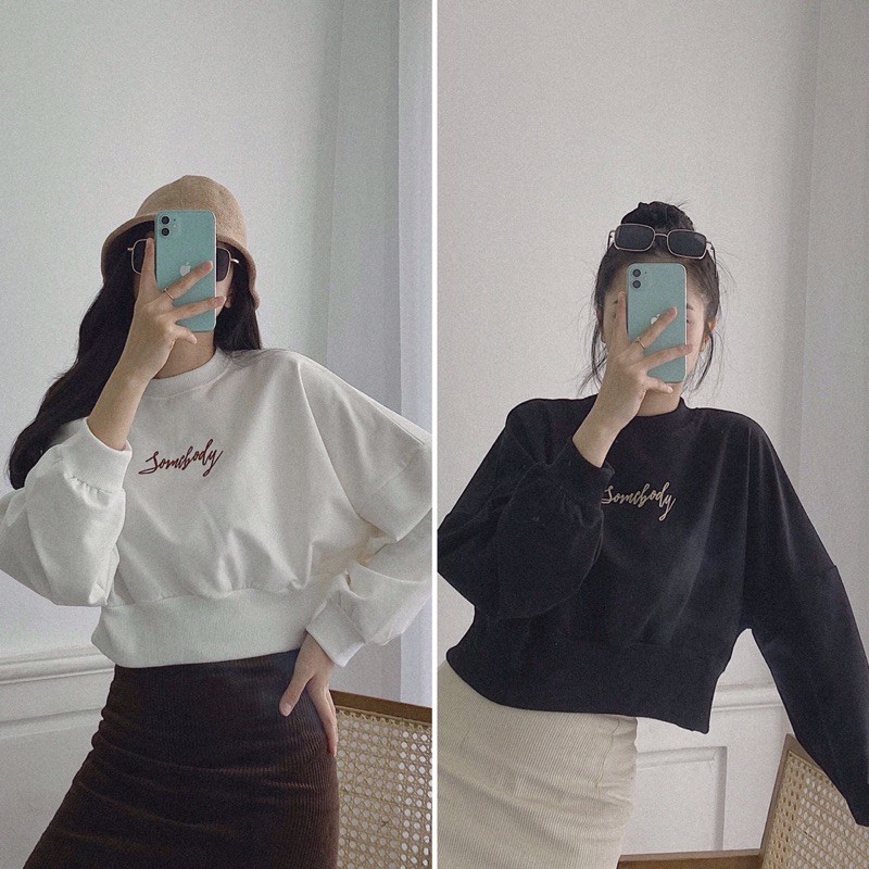 Áo croptop somebody