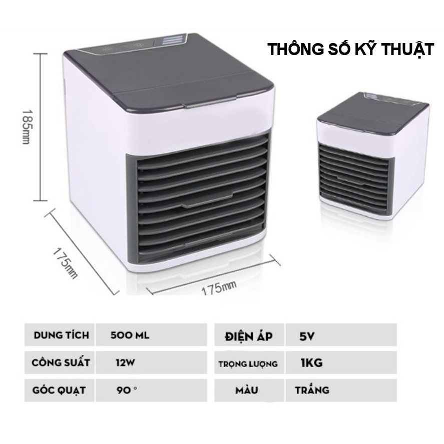 QUẠT ĐIỀU HÒA PHUN SƯƠNG MINI TẠO ĐỘ ẨM THẾ HỆ MỚI HOT NHẤT HIỆN NAY,  BẢO HÀNH LỖI 1 ĐỔI 1 ZA168