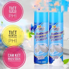 BÌNH SỊT VỆ SINH LÀM SẠCH NHÀ TẮM BATHROOM CLEARNER BỌT TUYẾT
