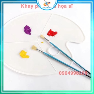 🌈 khay pha màu sơn dầu🌈 acrylic hàng loại 1