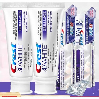 Kem Đánh Răng Crest 3D White Brilliance trắng răng vượt trội