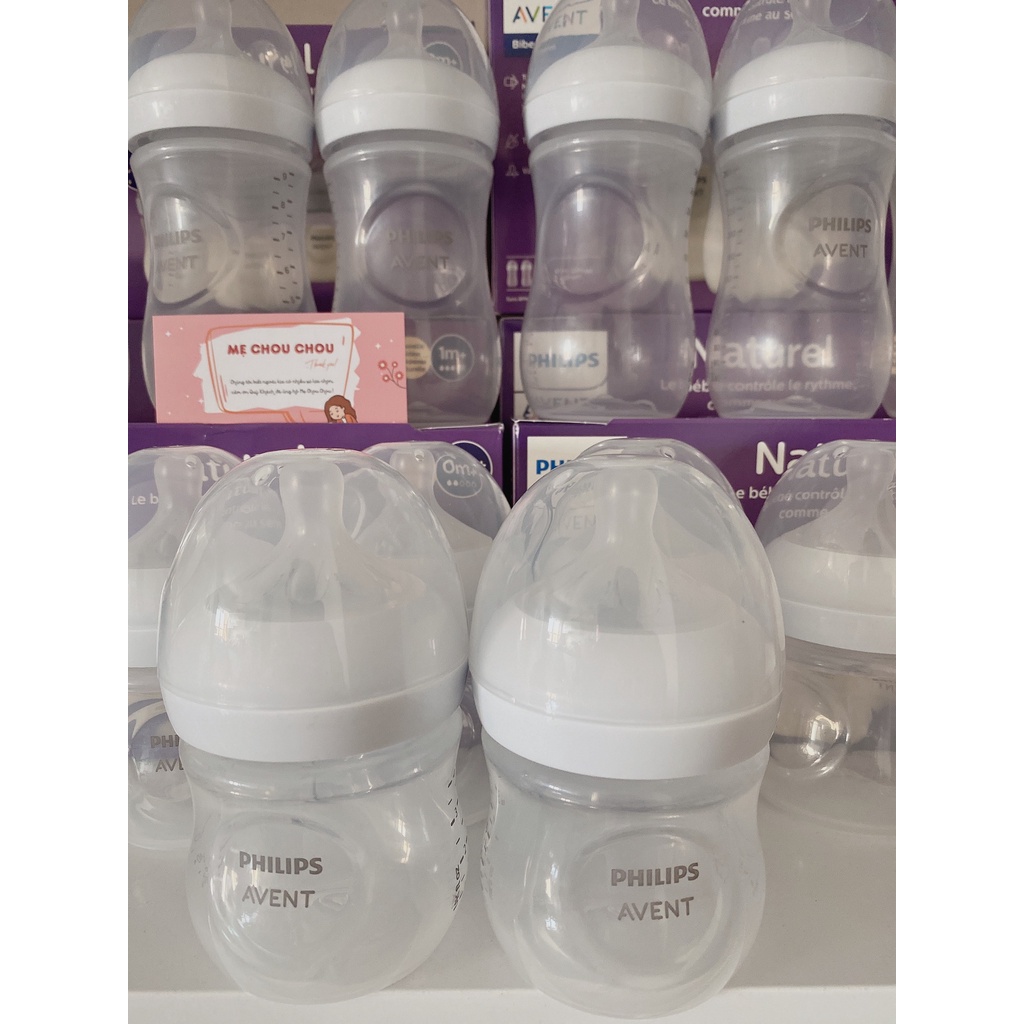 Bình sữa Avent bản mới nhất 2021 dung tích 125ml-260ml