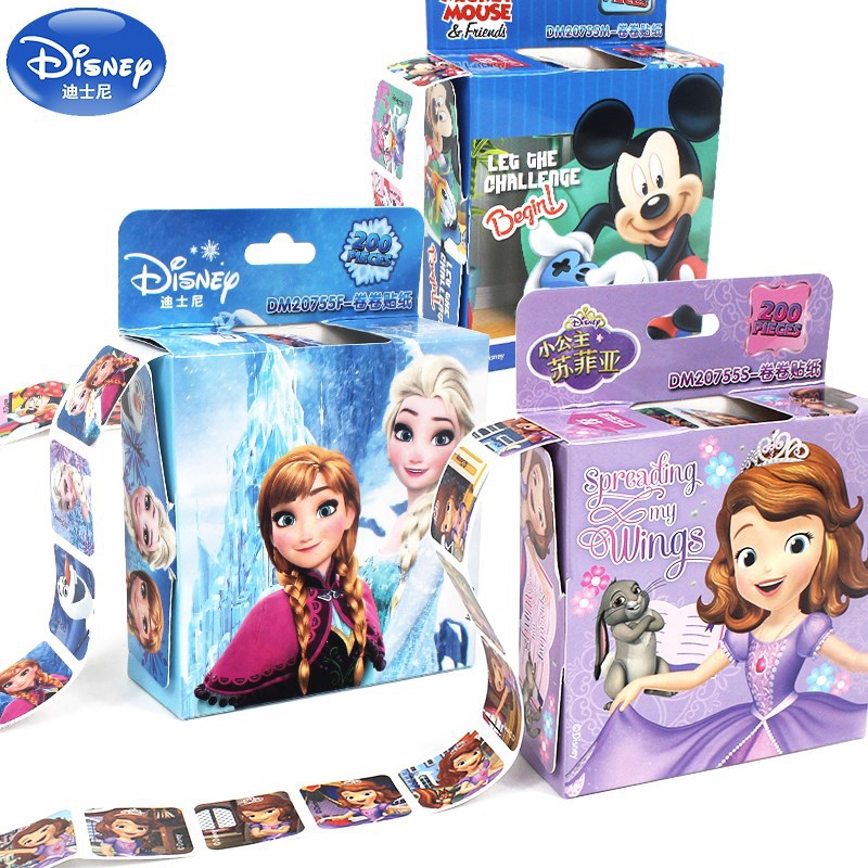 Miếng dán trang trí hình công chúa disney đáng yêu cho trẻ em