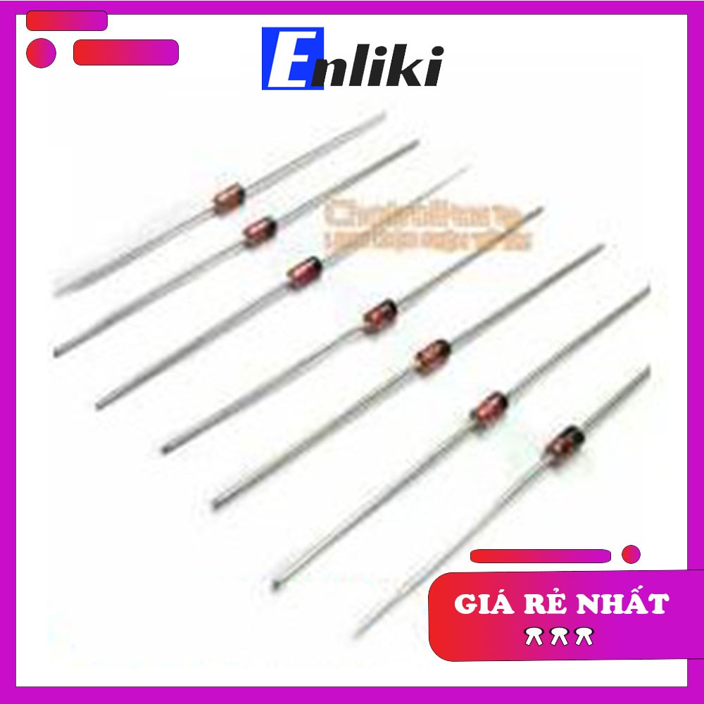 2 chiếc Diode Zener 1W Nhiều Trị Số Hiệu Điện Thế