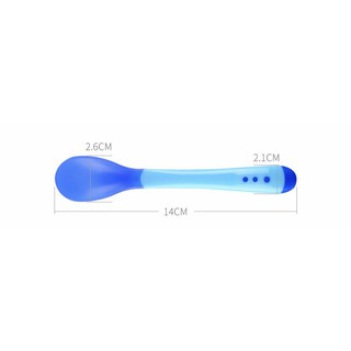 Thìa/muỗng và nĩa Báo Nóng silicon cho bé