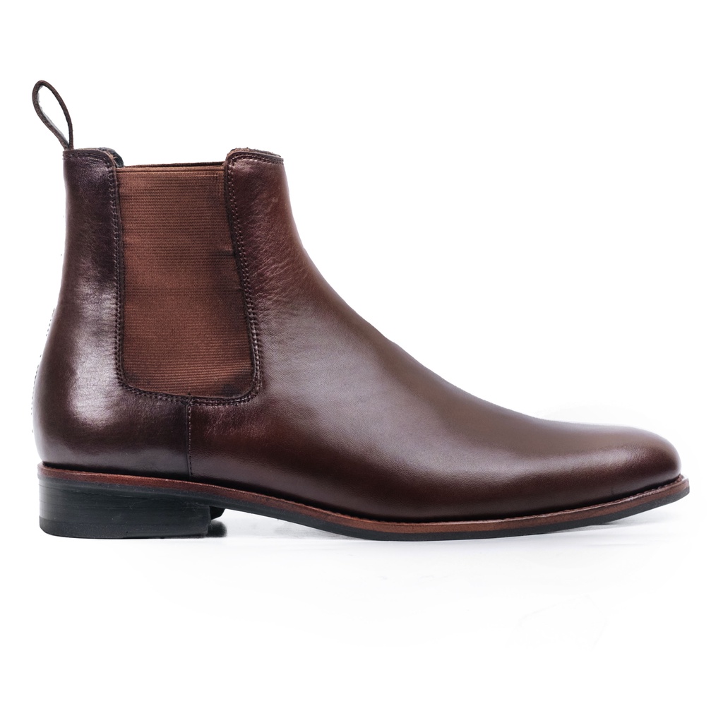 Giày Tây Cao Cấp CLASSY CHELSEA BOOTS - BO14 - Da Bò Ý Lót Trong Da Bò Mộc - Thương hiệu Be Classy