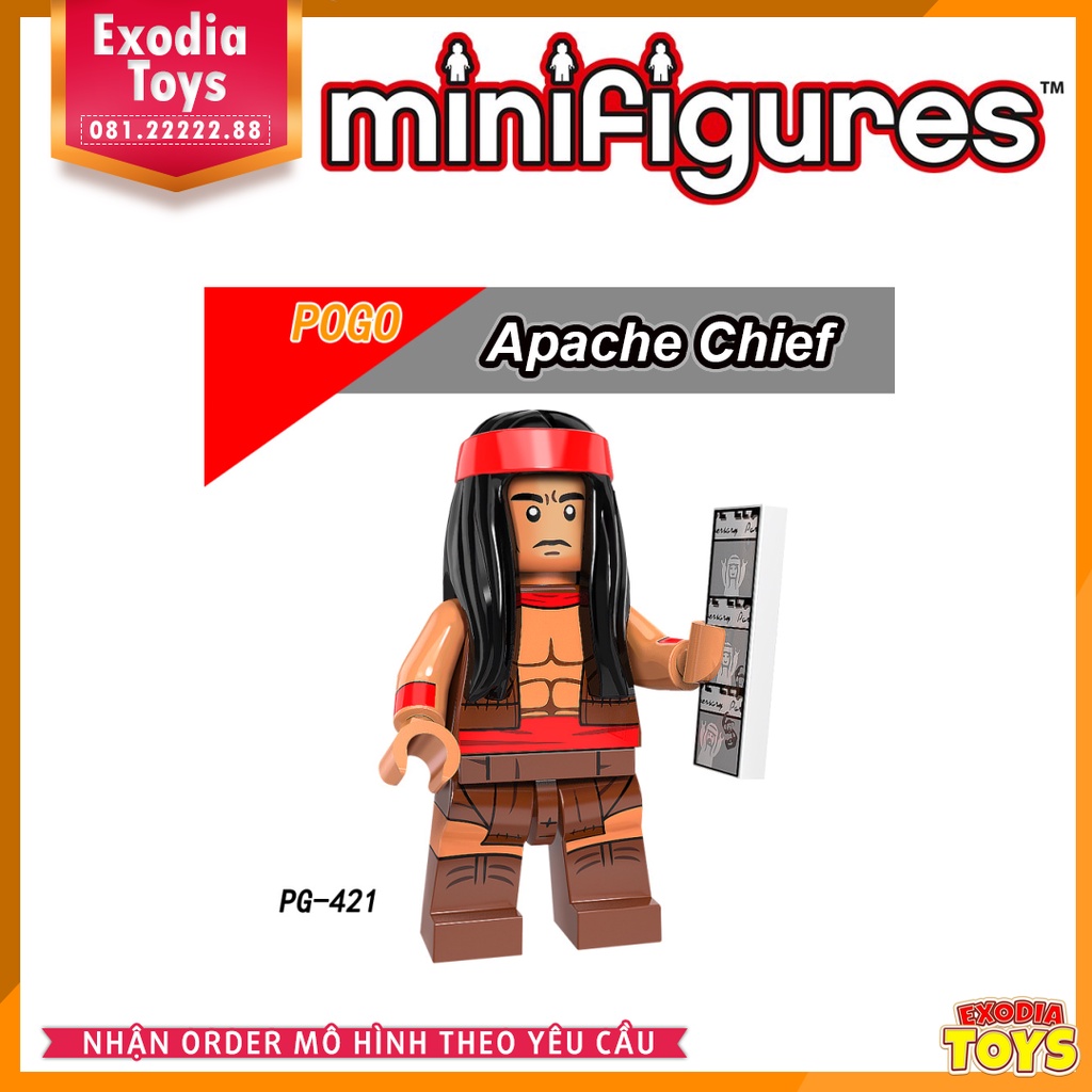 Xếp hình minifigure nhân vật siêu anh hùng và kẻ phản diện DC Comics - Đồ Chơi Lắp Ghép Sáng Tạo - POGO 8110