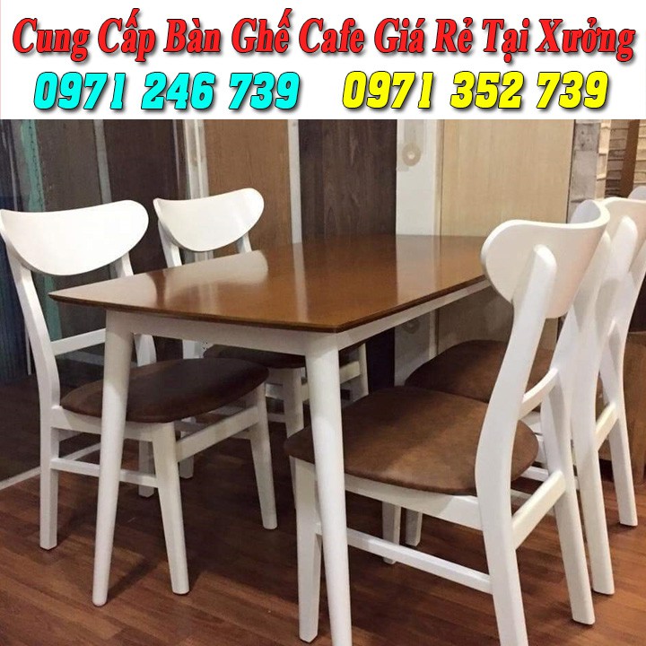 Bàn ghế quán ăn giá rẻ tại xưởng sản xuất