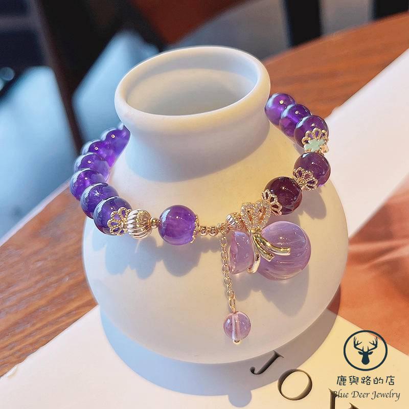 Vòng Đeo Tay May Mắn Đính Đá Zircon Pha Lê Tự Nhiên Dành Cho Nữ đá phong thuỷ vòng tay Chính Hãng Thạch anh
