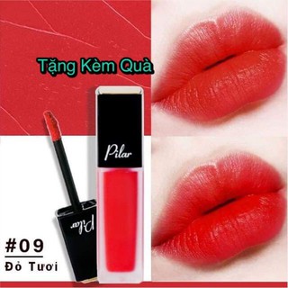 Son kem lì pilar màu đỏ tươi