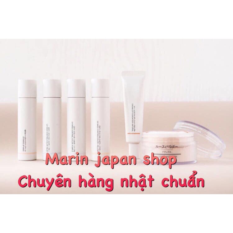 (SALE) Kem Lót Chống Nắng Muji Control Color SPF 50 có 3 màu hồng, xanh , vàng Nhật Bản