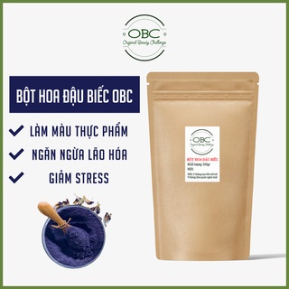 Bột hoa đậu biếc Việt Nam sấy 100gr nguyên chất OBC