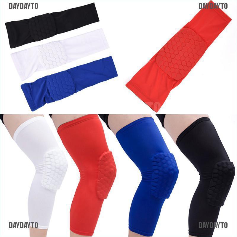 Daydayto Đệm Bảo Vệ Đầu Gối Dài Tay Chống Trượt Chống Va Đập Hình Tổ Ong