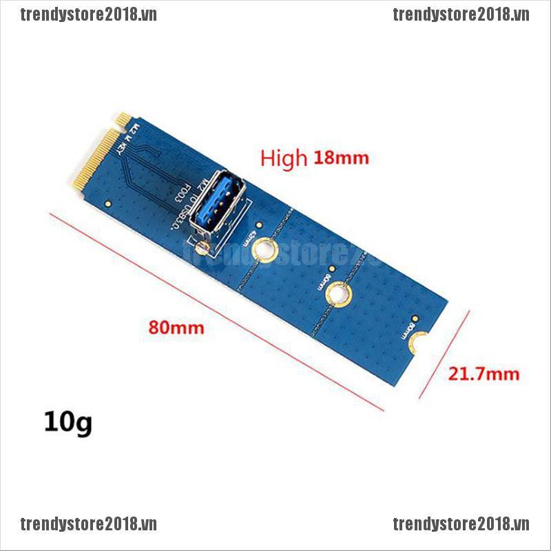 Card Chuyển Đổi Ngff M.2 Sang Usb 3.0 Cho Pci-E