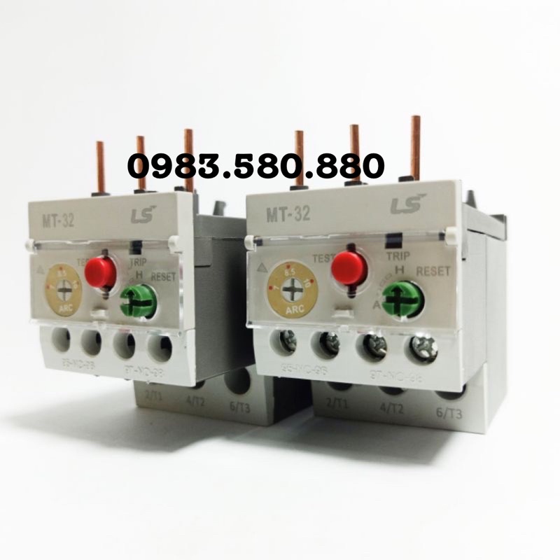 (119.000) RƠ LE NHIỆT LS MT-32 , RELAY NHIỆT LS MT-32 cho KHỞI ĐỘNG TỪ MC 9A-40A