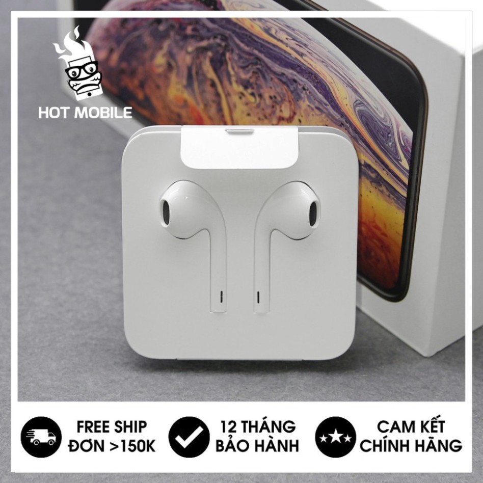 GIÁ KHUNG KHIẾP Tai nghe iPhone Xs Max Bóc Máy 100% | Chính Hãng Apple | Âm Thanh Chuẩn | Bảo Hành 12 Tháng Lỗi 1 Đổi 1 