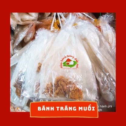 Bánh tráng muối hành phi - Đặc sản Tây Ninh