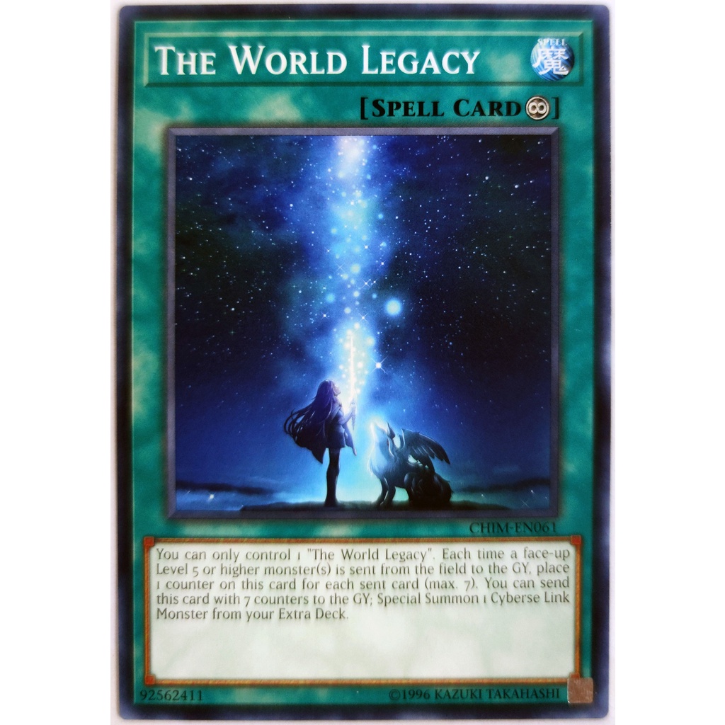 [Thẻ Yugioh] The World Legacy |EN| Common