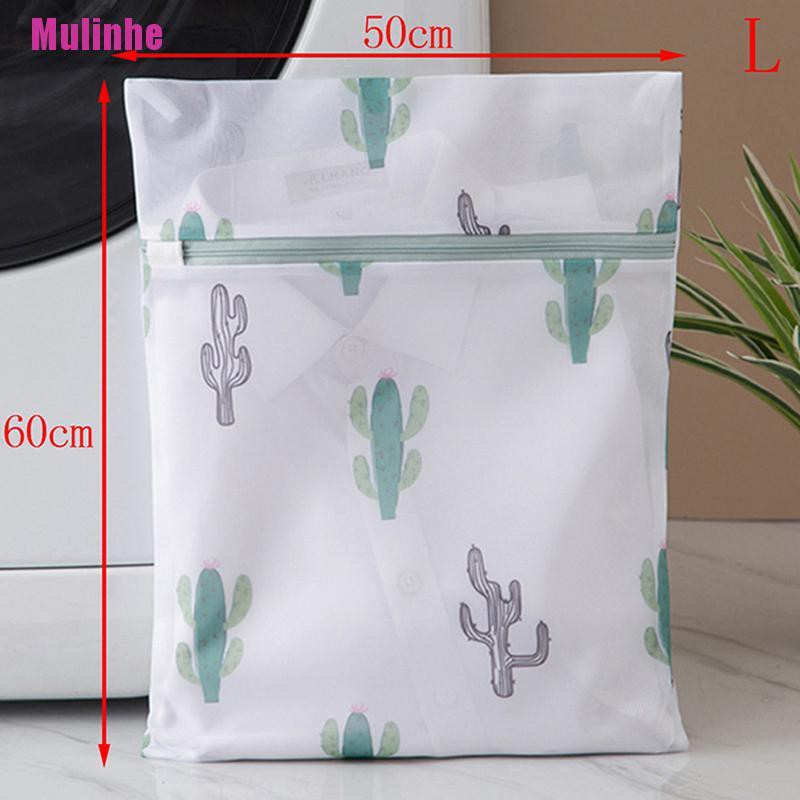 Túi lưới giặt đồ lót bằng polyester hình cây xương rồng