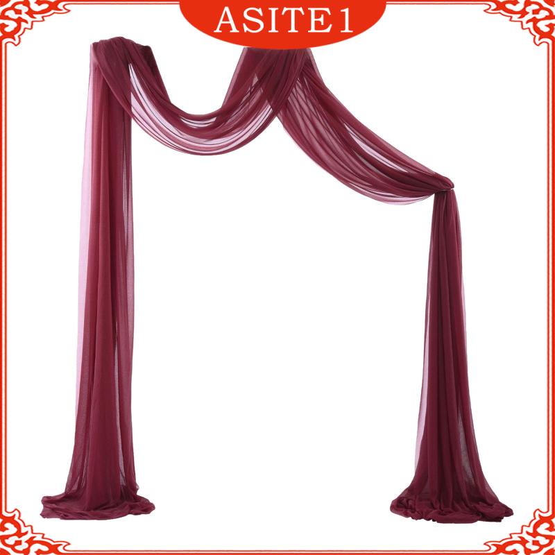 Cuộn Vải Lụa Mềm 70x550cm 6 Yard Dùng Trang Trí Trần Nhà Tiệc Cưới