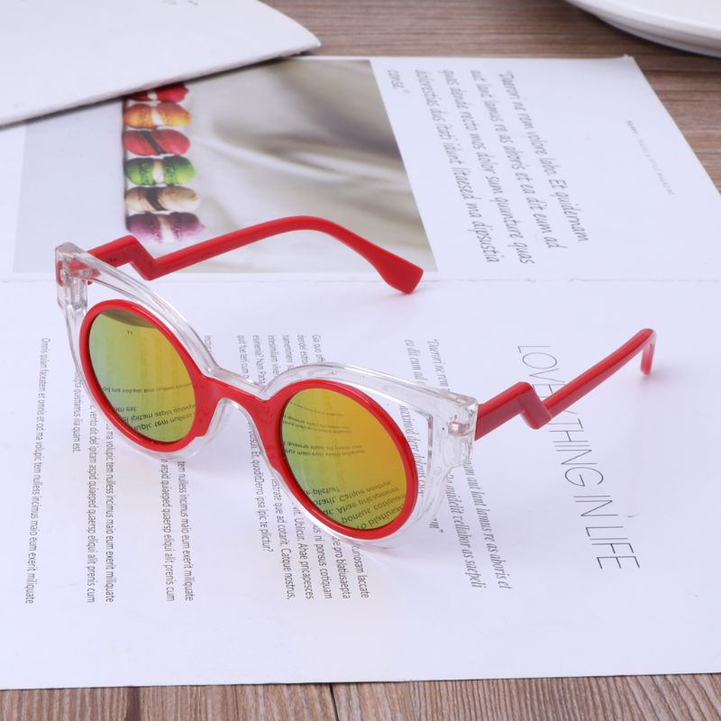 Kính Mát Gọng Vuông Lớn Phong Cách Hip Hop Thời Trang Cho Bé