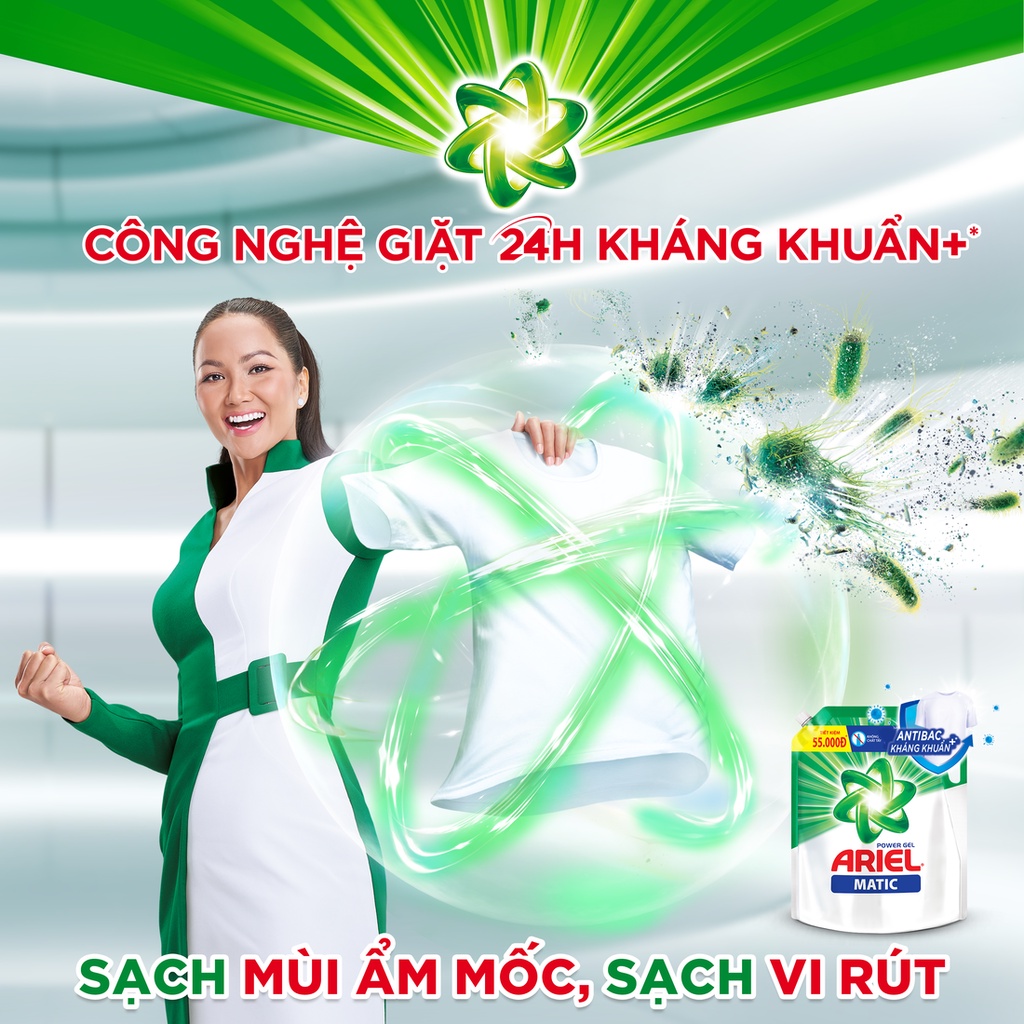 Ariel Matic nước giặt Túi hương hoa oải hương 1.8KG/3.2KG:1.8KG