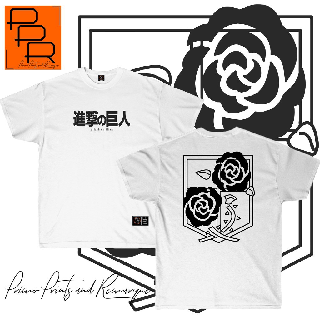 HOT🔥 Áo Phông Anime Shirt - Attack On Titan - Stationary Guard mẫu mới cực chât dành cho các fan