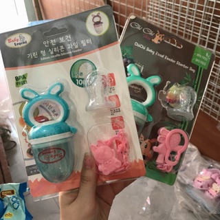 Túi nhai ăn dặm silicon chống hóc