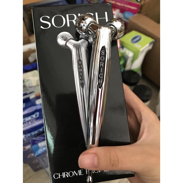 Thanh lăn massage mặt Sorich