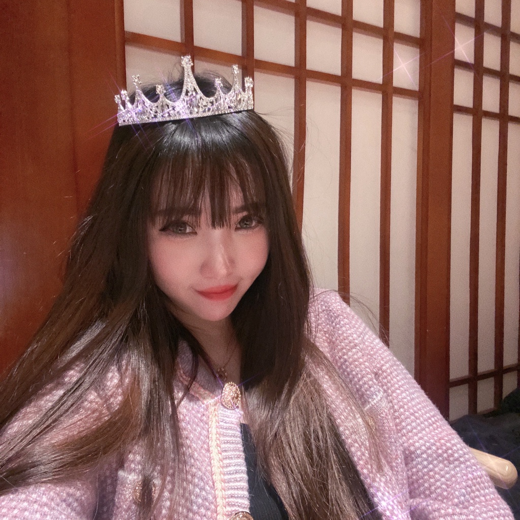 YADORNOS Vương Miện Đính Đá Thiết Kế Sang Trọng Cho Cô Dâu
