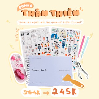 Combo Thân Thiện Làm Bullet Journal Cho Người Mới Bắt Đầu