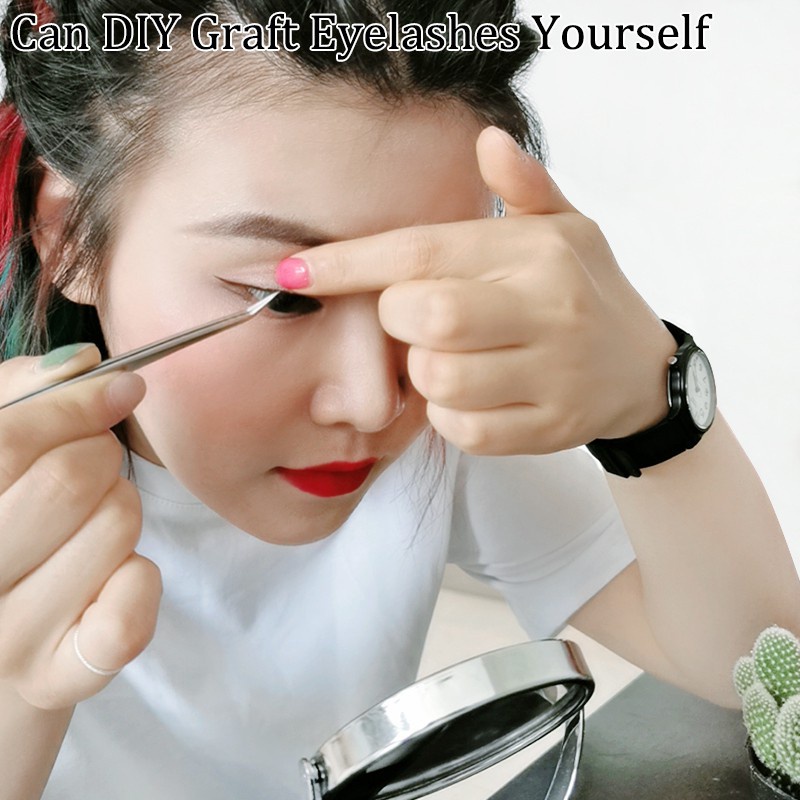 Bộ dụng cụ huấn luyện để huấn luyện bộ dụng cụ dùng lông mi nhằm giả vờ tập những miếng lót đầu với bộ dụng cụ dùng gel cọ để sử dụng bộ trang điểm