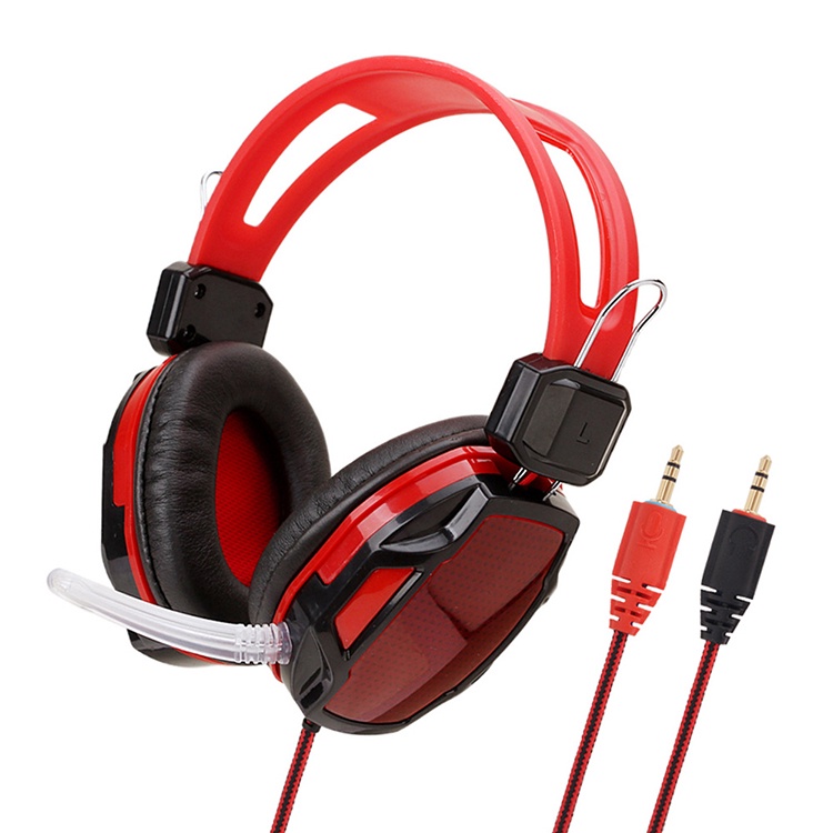 Tai nghe chụp tai Gaming G606 Jack 3.5 kèm Mic, led RGB | Tai nghe A6 Cao cấp