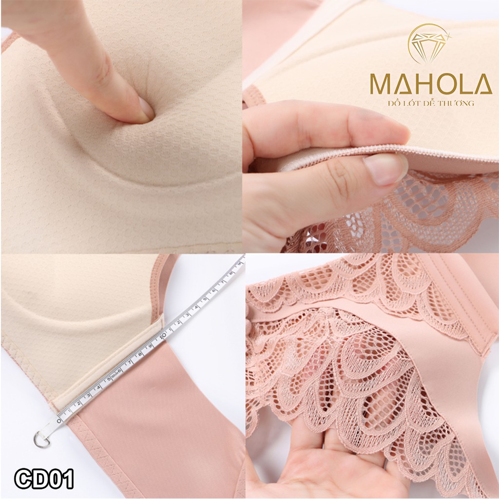 Áo lót ren định hình nâng ngực Mahola CD01
