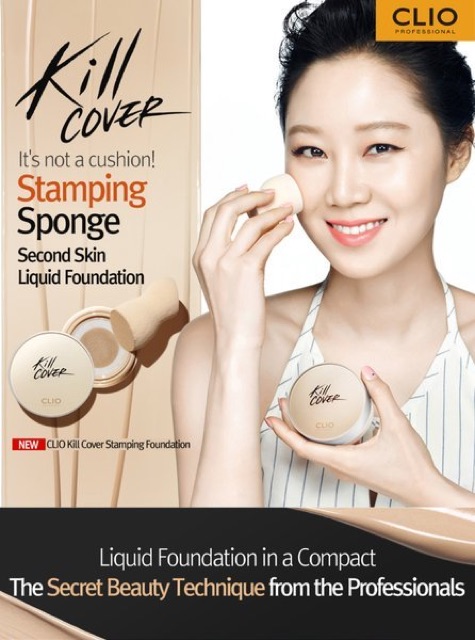 Kem Nền Clio Kill Cover Stamping Foundation SPF50+/PA+++ 17gr SALE 75%