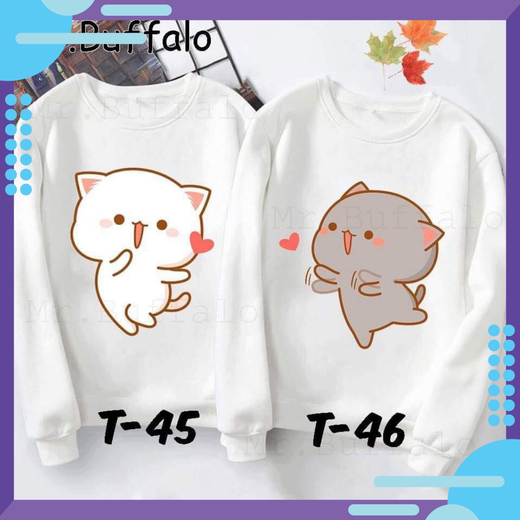 Áo Đôi dài tay siêu kute siêu độc siêu lạ